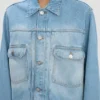 Chaqueta vaquera de estilo camionero en azul tradicional Chaqueta vaquera de estilo camionero en azul tradicional