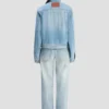 Chaqueta vaquera de estilo camionero en azul tradicional Chaqueta vaquera de estilo camionero en azul tradicional