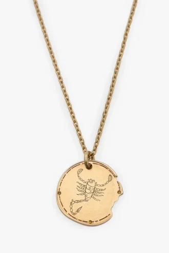 Collar del signo zodiacal Escorpio
