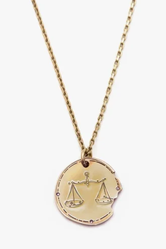 Collar del signo zodiacal Libra