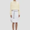 Falda cargo en blanco óptico Falda cargo en blanco óptico