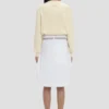 Falda cargo en blanco óptico Falda cargo en blanco óptico