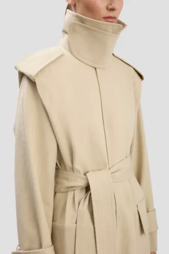 Gabardina Philippa en beige