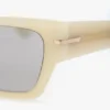Gafas de sol de acetato en marmolado marfil Gafas de sol de acetato en marmolado marfil