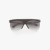 Gafas de sol de metal y acetato esculpidas con parte superior plana Gafas de sol de metal y acetato esculpidas con parte superior plana