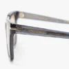Gafas de sol oversize de acetato en azul transparente Gafas de sol oversize de acetato en azul transparente