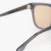 Gafas de sol oversize de acetato en azul transparente Gafas de sol oversize de acetato en azul transparente