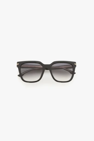 Gafas de sol oversize de acetato en negro