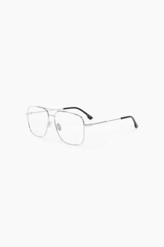 Gafas de vista con doble puente fino en paladio