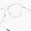Gafas de vista con doble puente fino en paladio Gafas de vista con doble puente fino en paladio