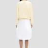 Jersey de corte holgado en color marfil Jersey de corte holgado en color marfil