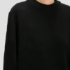 Jersey de corte holgado en negro Jersey de corte holgado en negro