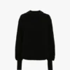 Jersey de corte holgado en negro Jersey de corte holgado en negro