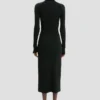 Jersey de cuello alto en negro Jersey de cuello alto en negro