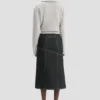 Jersey Milano con media cremallera en gris jaspeado Jersey Milano con media cremallera en gris jaspeado