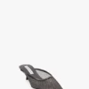 Mule Sloane 45 en malla negra Mule Sloane 45 en malla negra