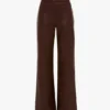 Pantalón Alina de piel en color burdeos Pantalón Alina de piel en color burdeos