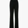 Pantalón clásico de sastrería en negro Pantalón clásico de sastrería en negro