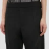 Pantalón con paneles transparentes en negro Pantalón con paneles transparentes en negro