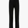 Pantalón de corte acampanado en negro Pantalón de corte acampanado en negro