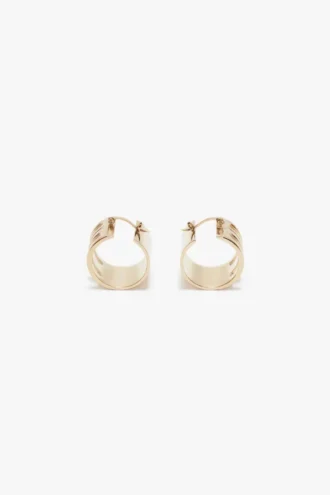 Pendientes de aro Dorian en oro