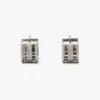 Pendientes de aro Dorian en plata Pendientes de aro Dorian en plata