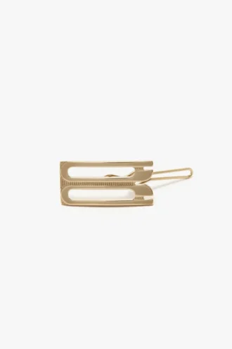Pinza para el pelo Dorian en oro claro