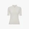 Polo con volantes en blanco Polo con volantes en blanco