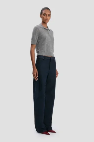Polo en gris jaspeado Polo en gris jaspeado