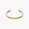 Pulsera tipo gemelos en oro claro Pulsera tipo gemelos en oro claro