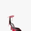 Sandalia de tacón de aguja Eliza 75 en piel roja Sandalia de tacón de aguja Eliza 75 en piel roja