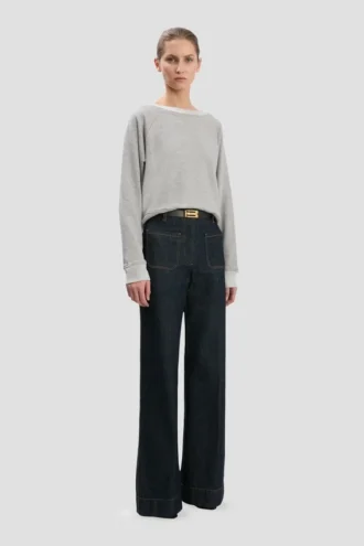 Sudadera Constance en gris jaspeado Sudadera Constance en gris jaspeado