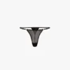 Tanga de malla con lentejuelas en negro Tanga de malla con lentejuelas en negro