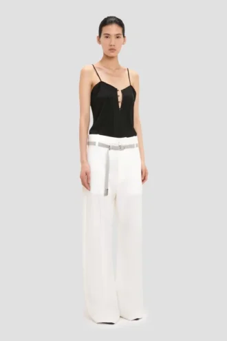 Top camisola Rouleaux en negro Top camisola Rouleaux en negro