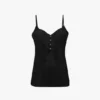 Top camisola Rouleaux en negro Top camisola Rouleaux en negro