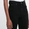 Vaqueros elásticos Julia en negro lavado Vaqueros elásticos Julia en negro lavado