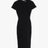 Vestido camiseta ajustado en negro Vestido camiseta ajustado en negro