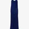 Vestido Draped Cami en índigo brillante