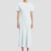 Vestido midi Bela en azul glacial Vestido midi Bela en azul glacial