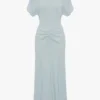 Vestido midi Bela en azul glacial Vestido midi Bela en azul glacial