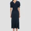 Vestido midi Bela en azul marino Vestido midi Bela en azul marino