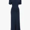 Vestido midi Bela en azul marino Vestido midi Bela en azul marino