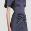 Vestido midi Bela en color eclipse Vestido midi Bela en color eclipse