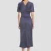 Vestido midi Bela en color eclipse Vestido midi Bela en color eclipse