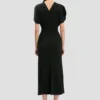 Vestido midi Bela en negro Vestido midi Bela en negro
