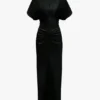 Vestido midi Bela en negro Vestido midi Bela en negro