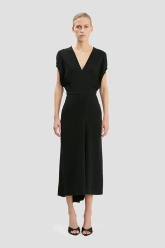 Vestido midi Edith en negro