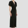 Vestido midi Eve en negro Vestido midi Eve en negro