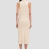 Vestido midi Mira en color arenisca Vestido midi Mira en color arenisca