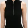 Vestido midi Mira en negro Vestido midi Mira en negro